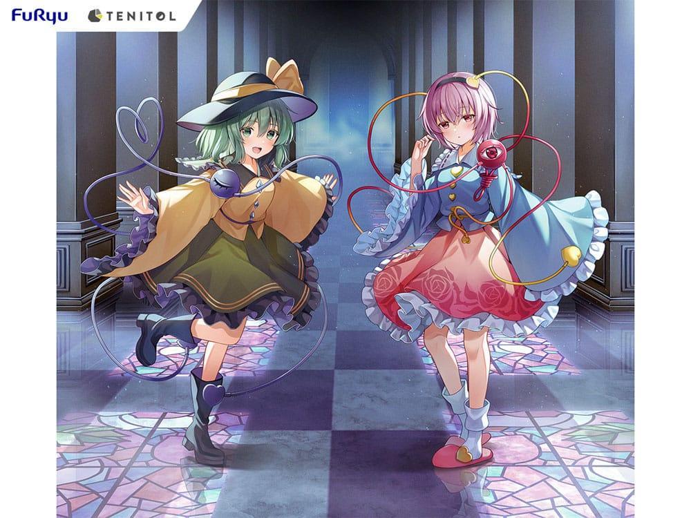 Touhou Project Tenitol PVC-statyn Koishi Komeiji & Satori Komeiji 22 cm Furyu