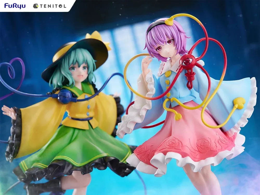 Touhou Project Tenitol PVC-statyn Koishi Komeiji & Satori Komeiji 22 cm Furyu
