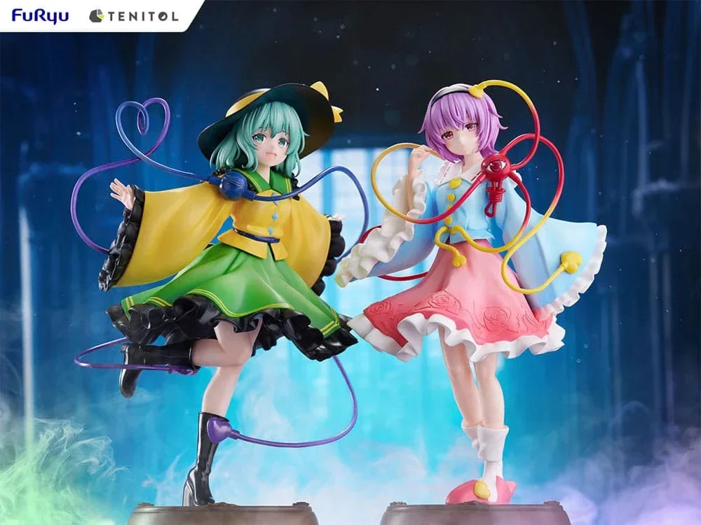 Touhou Project Tenitol PVC-statyn Koishi Komeiji & Satori Komeiji 22 cm Furyu