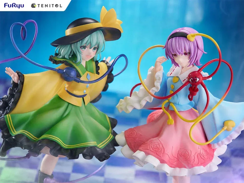 Touhou Project Tenitol PVC-statyn Koishi Komeiji & Satori Komeiji 22 cm Furyu