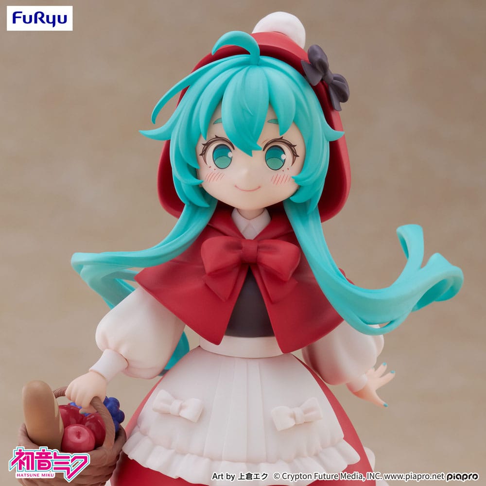 Hatsune Miku Desktop Fairy PVC Figur - Little Red Riding Hood Ver. 16 cm Furyu