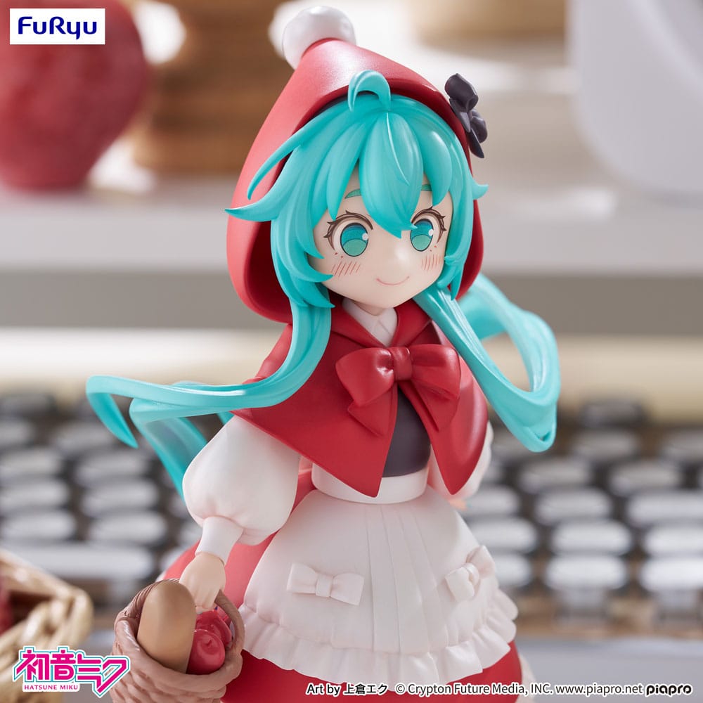 Hatsune Miku Desktop Fairy PVC Figur - Little Red Riding Hood Ver. 16 cm Furyu