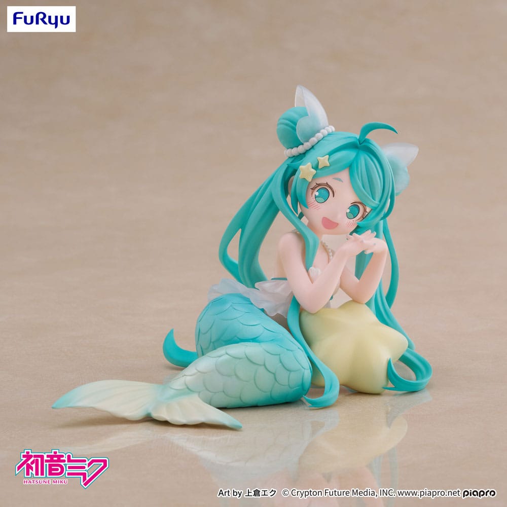 Hatsune Miku Desktop Fairy PVC Figur - Mermaid Princess Ver. 9 cm Furyu