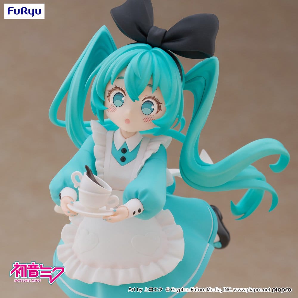 Hatsune Miku Skrivbordfe PVC-Figur Hatsune Miku Wonderland Ver. 16 cm