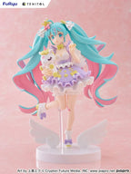 Hatsune Miku Tenitol PVC Figur Hatsune Miku Yumekawa Princess Lavender Ver. 21 cm Furyu