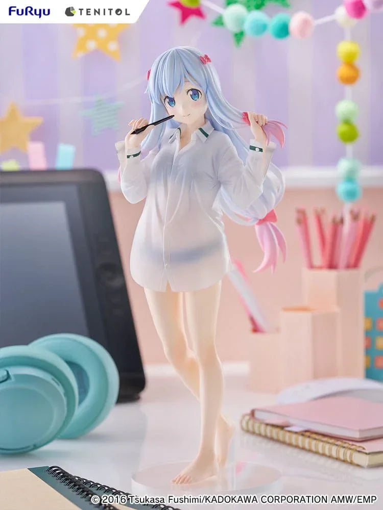 Eromanga Sensei Tenitol Tall PVC Figur Sagiri Izumi Shirts Ver. 30 cm Furyu