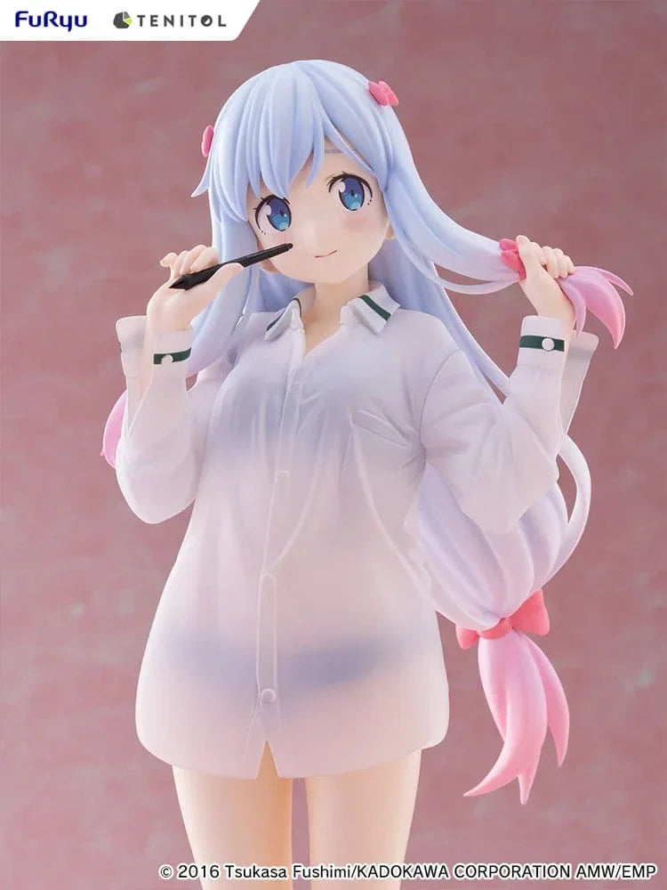 Eromanga Sensei Tenitol Tall PVC Figur Sagiri Izumi Shirts Ver. 30 cm Furyu