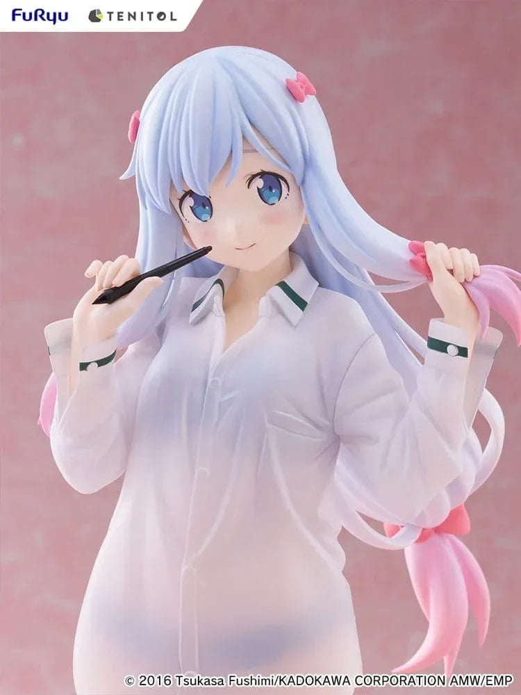 Eromanga Sensei Tenitol Tall PVC Figur Sagiri Izumi Shirts Ver. 30 cm Furyu