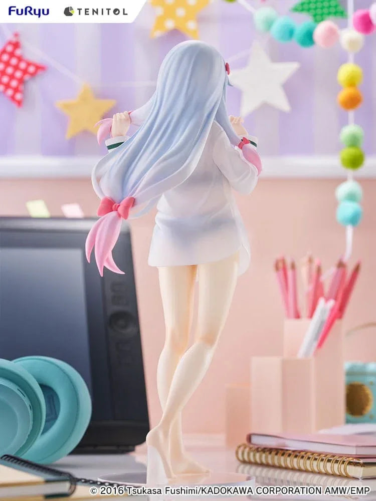 Eromanga Sensei Tenitol Tall PVC Figur Sagiri Izumi Shirts Ver. 30 cm Furyu