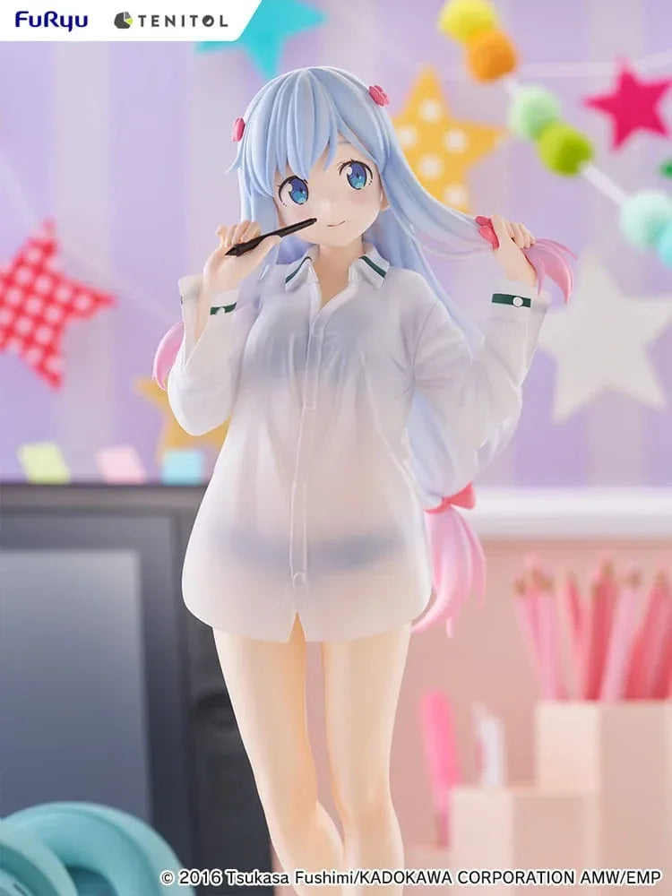 Eromanga Sensei Tenitol Tall PVC Figur Sagiri Izumi Shirts Ver. 30 cm Furyu