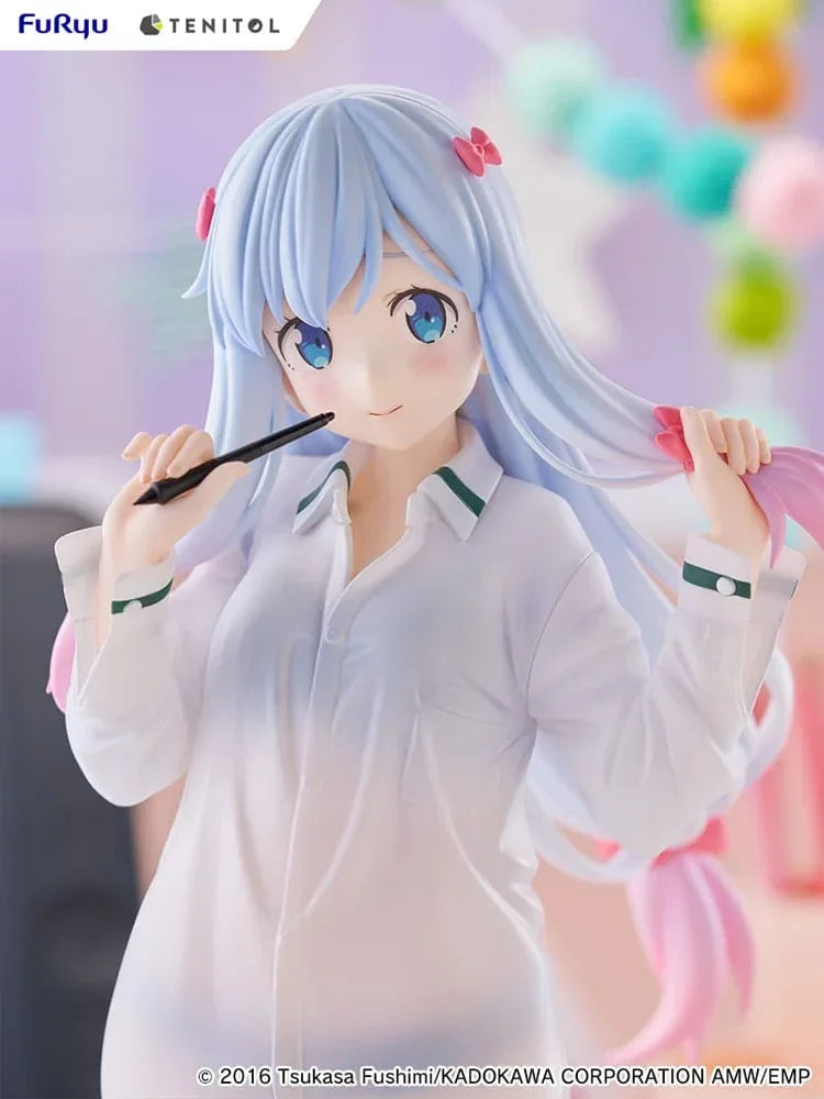 Eromanga Sensei Tenitol Tall PVC Figur Sagiri Izumi Shirts Ver. 30 cm Furyu