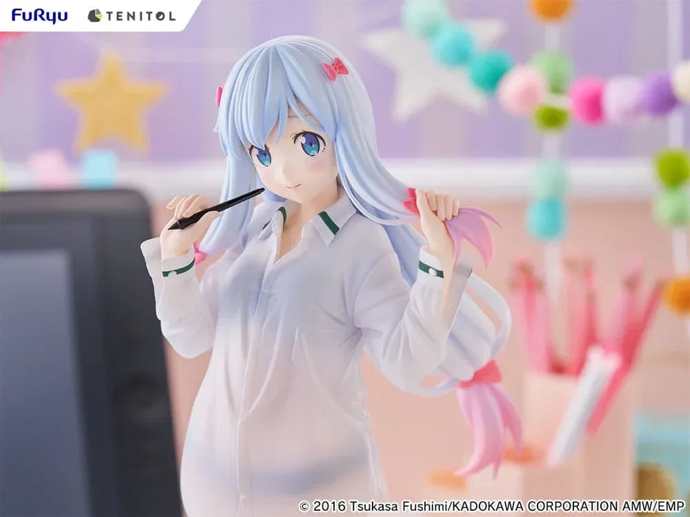 Eromanga Sensei Tenitol Tall PVC Figur Sagiri Izumi Shirts Ver. 30 cm Furyu