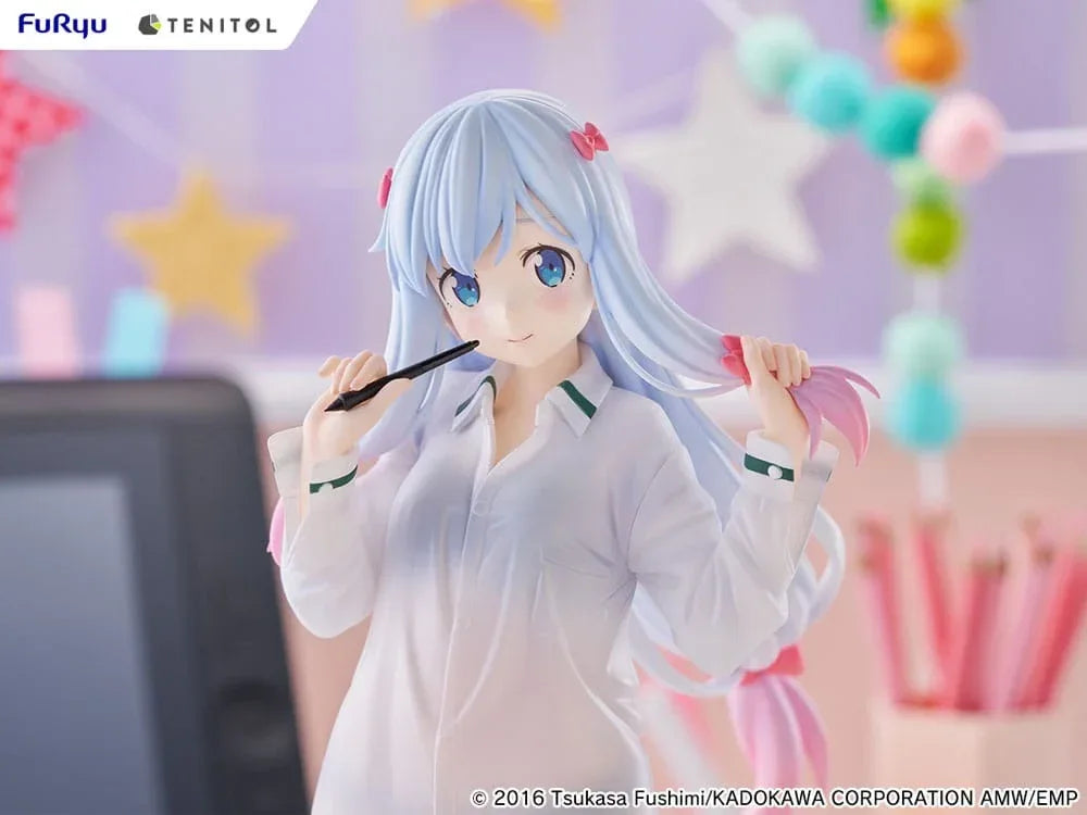Eromanga Sensei Tenitol Tall PVC Figur Sagiri Izumi Shirts Ver. 30 cm Furyu