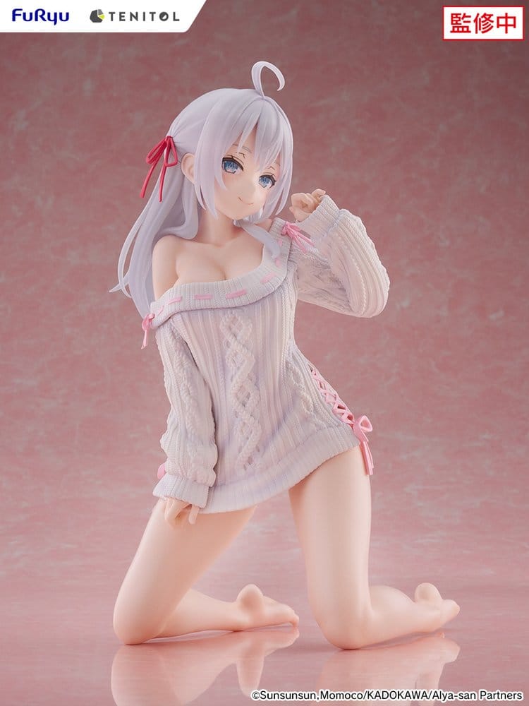 Alya Sometimes Hides Her Feelings in Russian Noodles Stopper PVC Figure Knit Ver. 26 cm