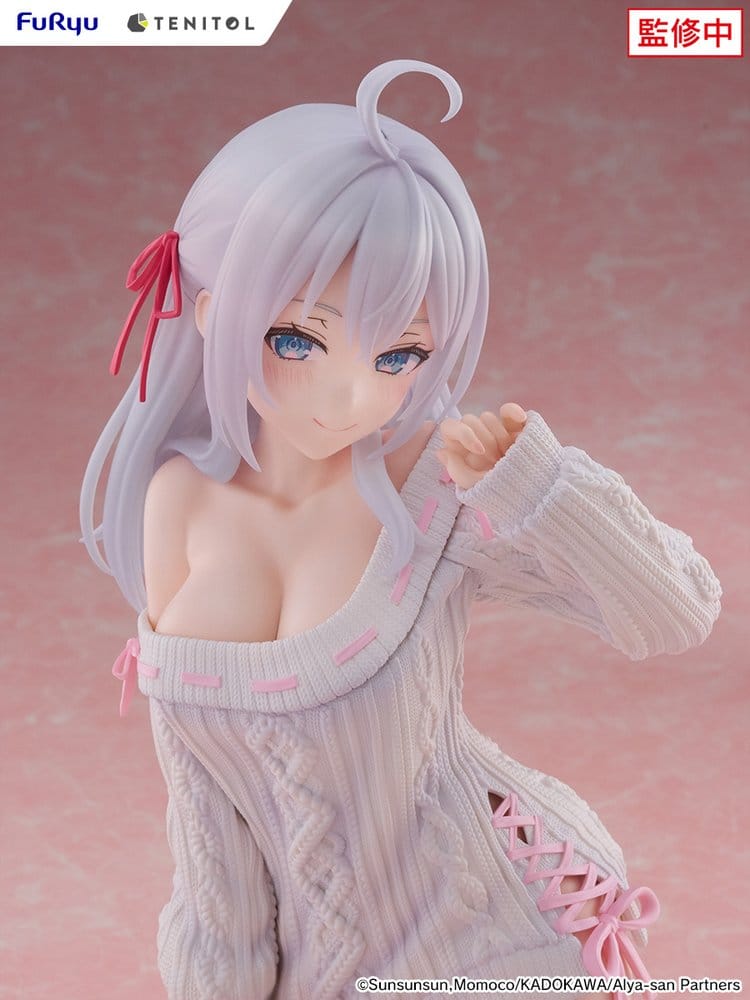 Alya Sometimes Hides Her Feelings in Russian Noodles Stopper PVC Figure Knit Ver. 26 cm
