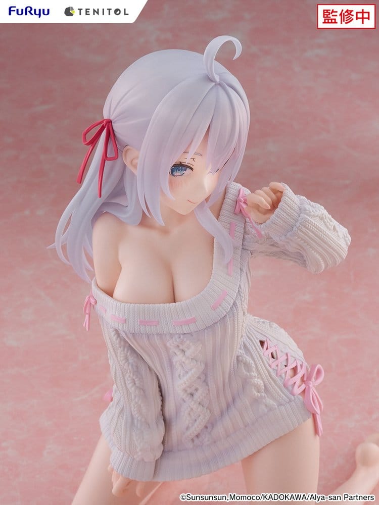 Alya Sometimes Hides Her Feelings in Russian Noodles Stopper PVC Figure Knit Ver. 26 cm