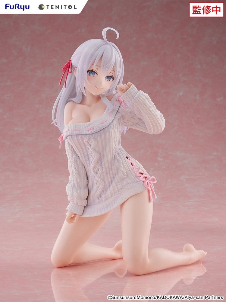 Alya Sometimes Hides Her Feelings in Russian Noodles Stopper PVC Figure Knit Ver. 26 cm