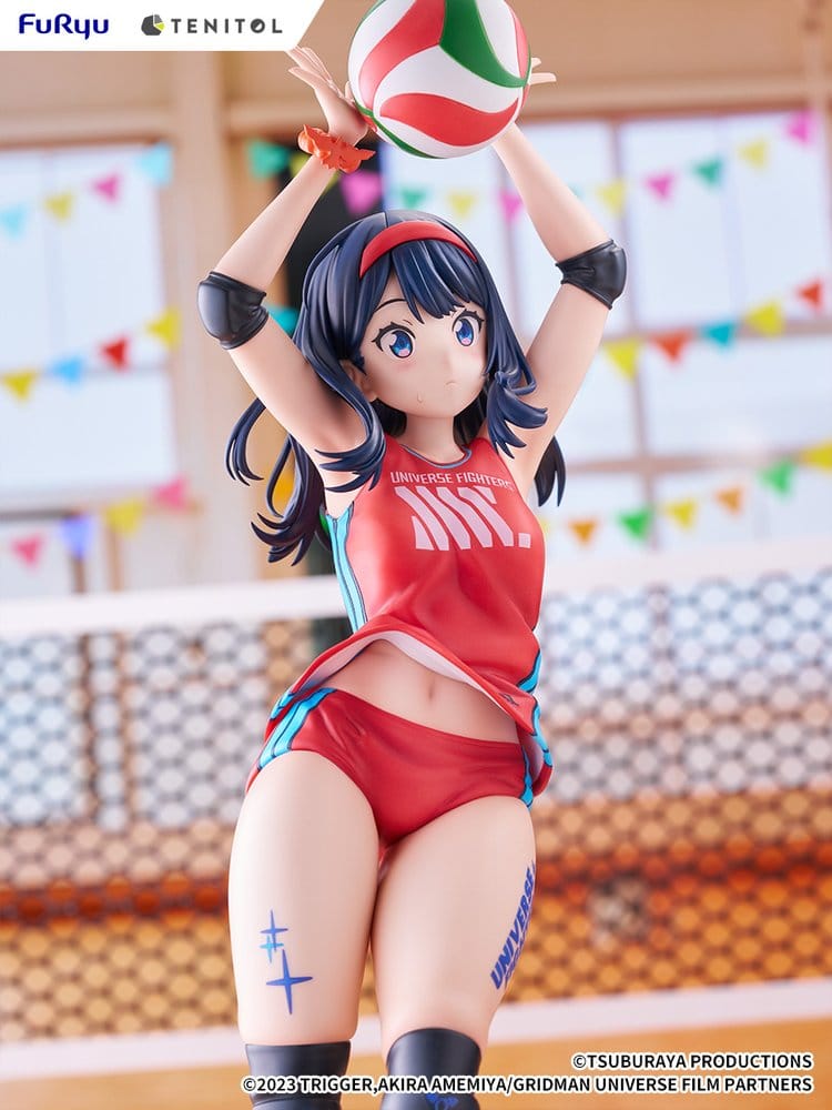 Gridman Universe Tenitol Tall PVC-figur Rikka Takarada Sportswear Ver. 36 cm