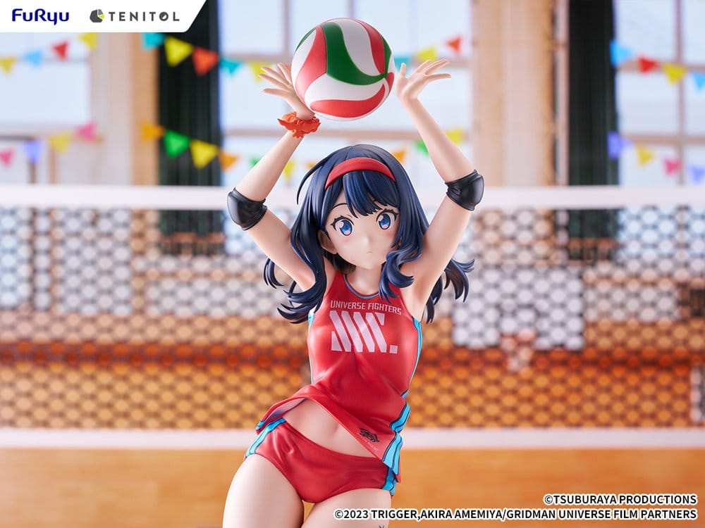 Gridman Universe Tenitol Tall PVC-figur Rikka Takarada Sportswear Ver. 36 cm