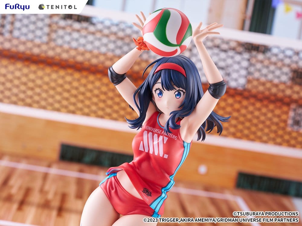 Gridman Universe Tenitol Tall PVC-figur Rikka Takarada Sportswear Ver. 36 cm