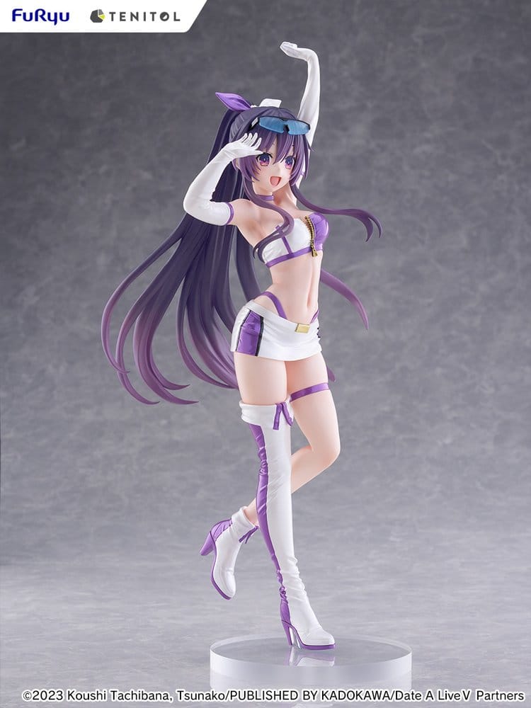 Date A Live V Tenitol Tall PVC-figur Tohka Yatogami Race Queen-version, 30 cm