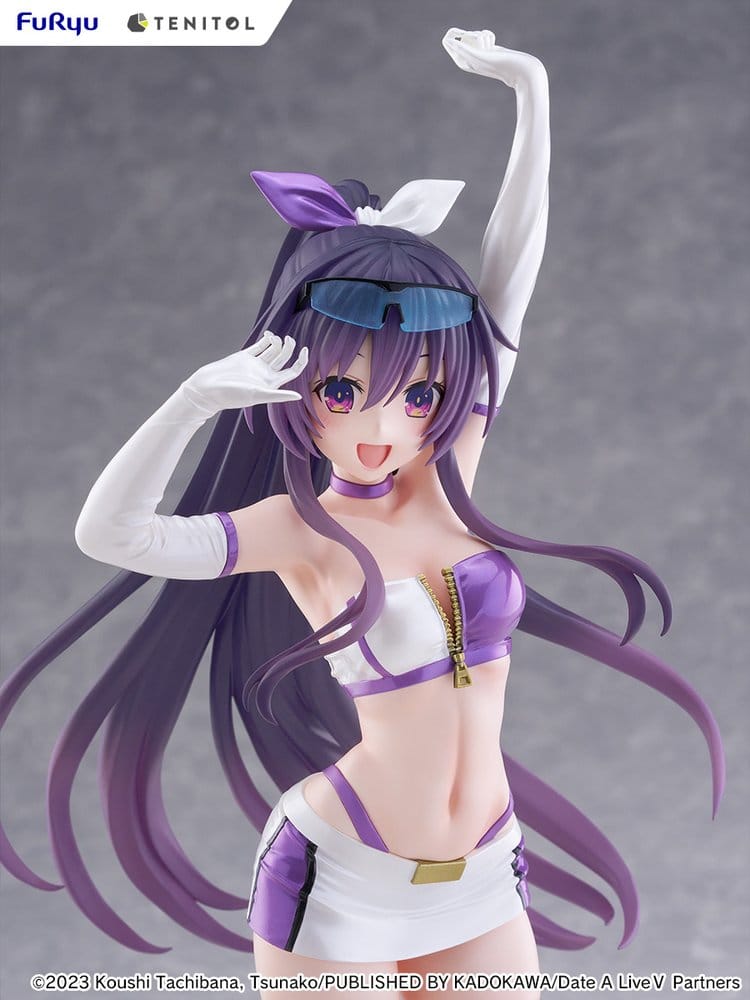 Date A Live V Tenitol Tall PVC-figur Tohka Yatogami Race Queen-version, 30 cm