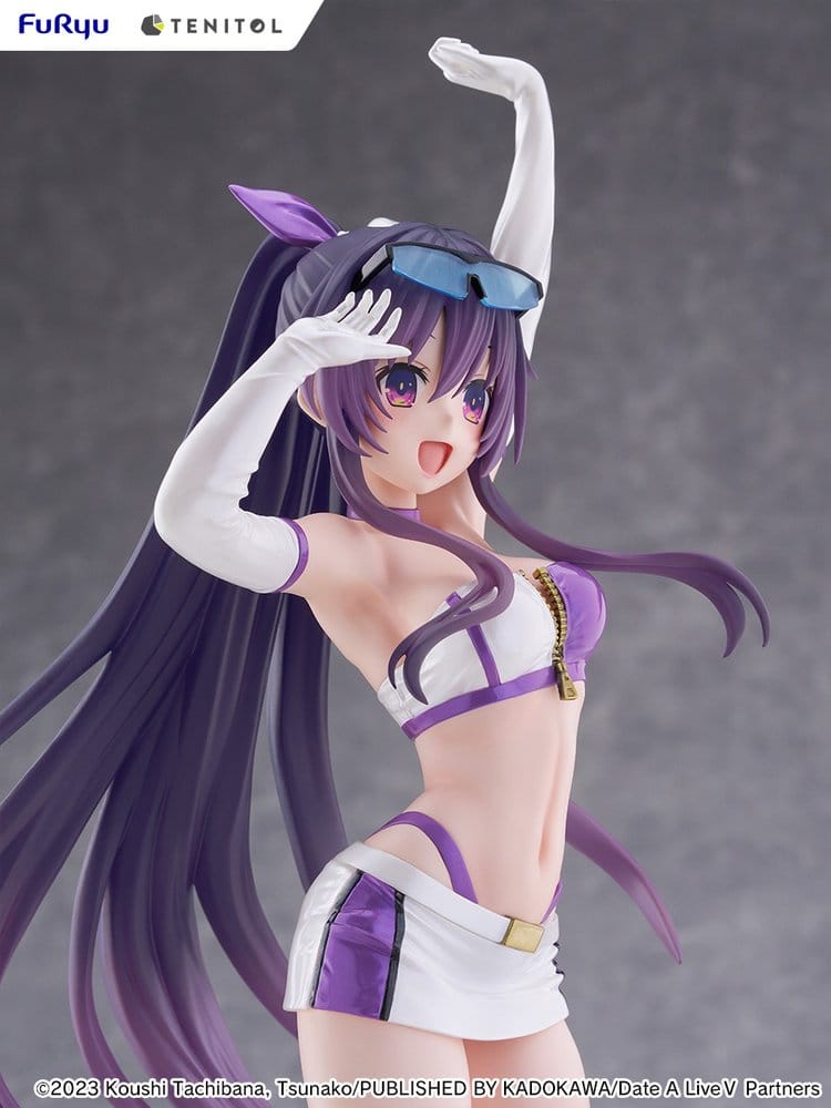 Date A Live V Tenitol Tall PVC-figur Tohka Yatogami Race Queen-version, 30 cm