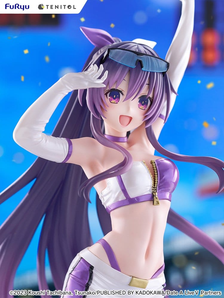 Date A Live V Tenitol Tall PVC-figur Tohka Yatogami Race Queen-version, 30 cm
