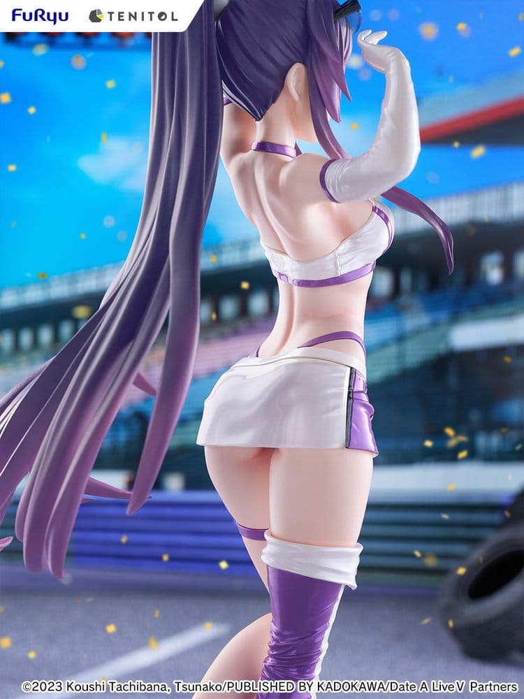 Date A Live V Tenitol Tall PVC-figur Tohka Yatogami Race Queen-version, 30 cm