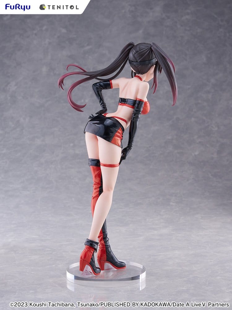 Date A Live V Tenitol Hög PVC-figur Kurumi Tokisaki Race Queen-version 29 cm