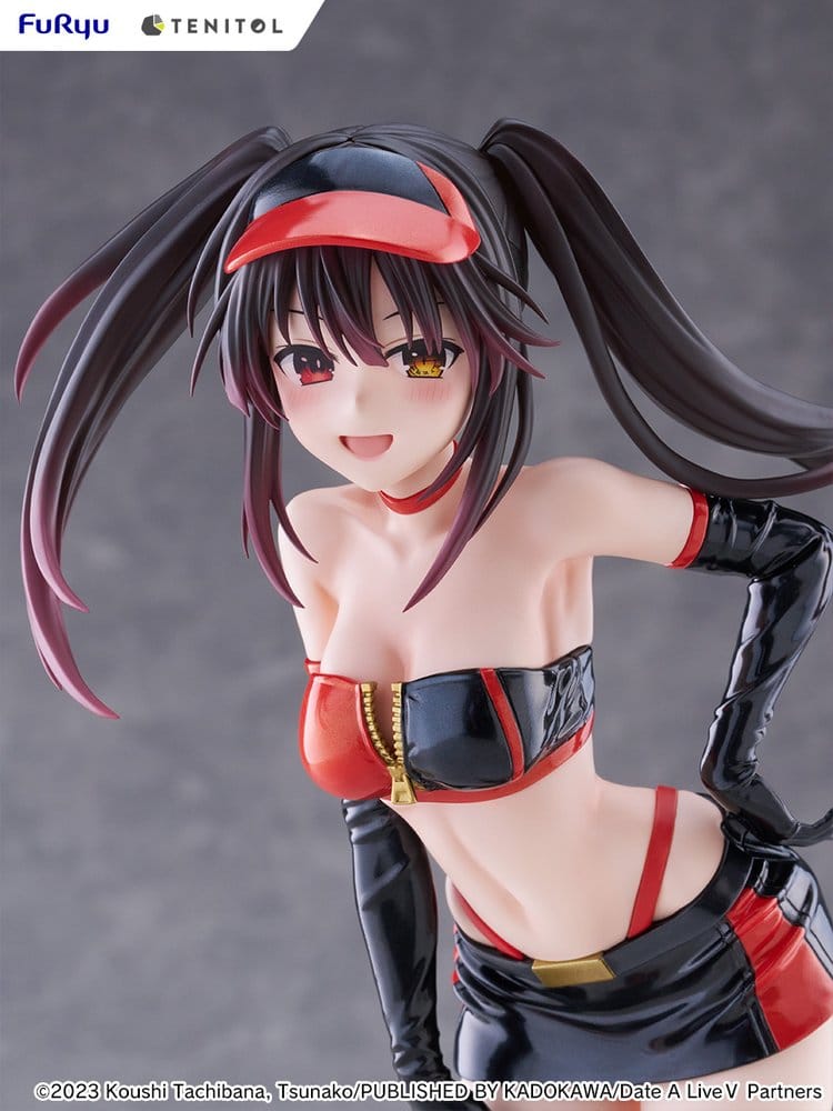 Date A Live V Tenitol Hög PVC-figur Kurumi Tokisaki Race Queen-version 29 cm