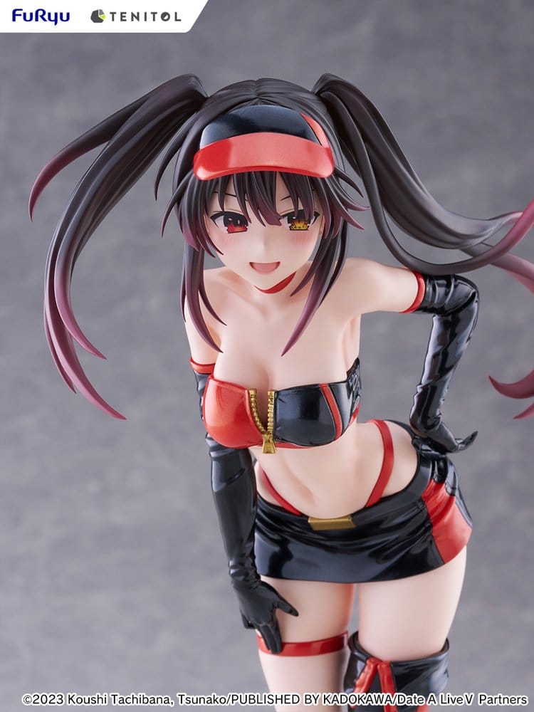 Date A Live V Tenitol Hög PVC-figur Kurumi Tokisaki Race Queen-version 29 cm