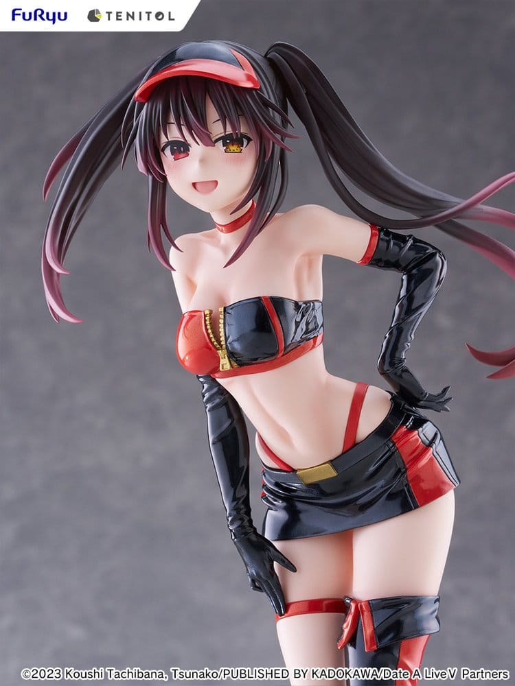 Date A Live V Tenitol Hög PVC-figur Kurumi Tokisaki Race Queen-version 29 cm