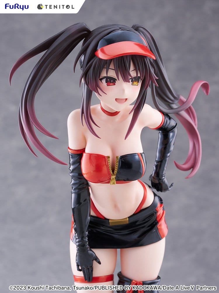 Date A Live V Tenitol Hög PVC-figur Kurumi Tokisaki Race Queen-version 29 cm