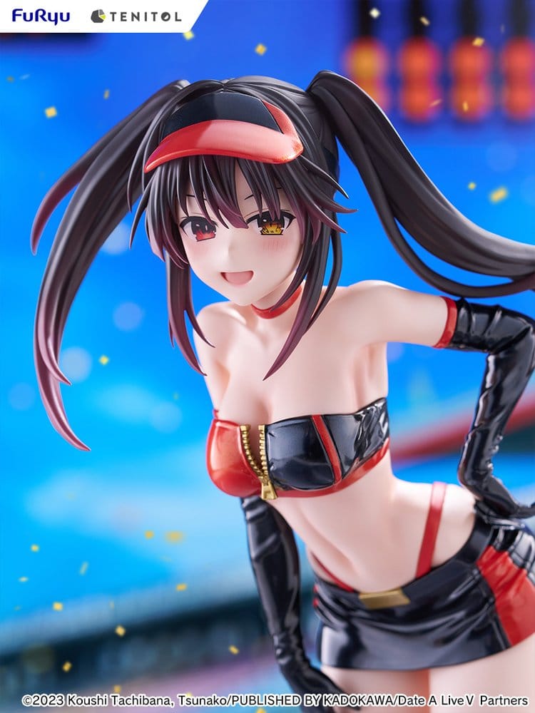 Date A Live V Tenitol Hög PVC-figur Kurumi Tokisaki Race Queen-version 29 cm