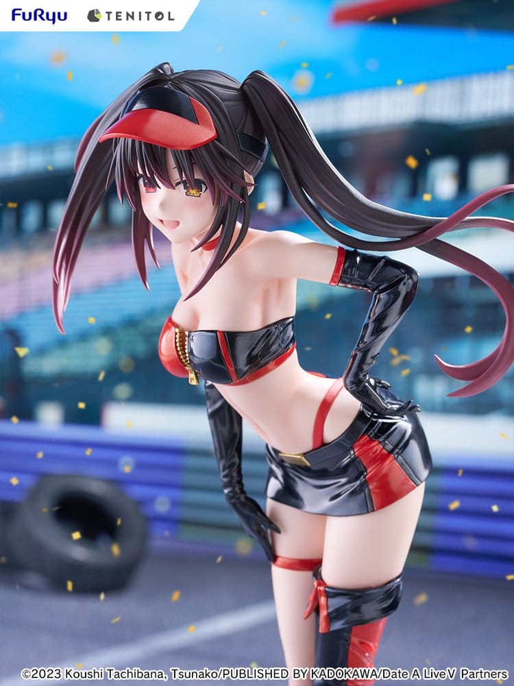 Date A Live V Tenitol Hög PVC-figur Kurumi Tokisaki Race Queen-version 29 cm
