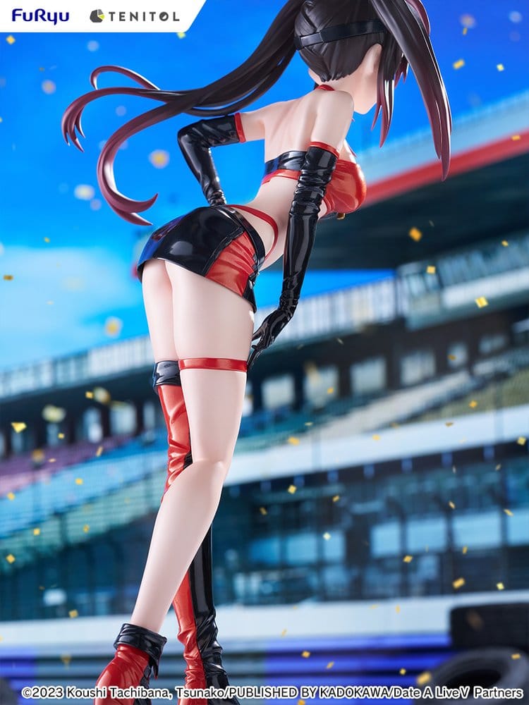 Date A Live V Tenitol Hög PVC-figur Kurumi Tokisaki Race Queen-version 29 cm