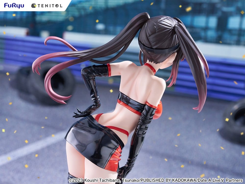 Date A Live V Tenitol Hög PVC-figur Kurumi Tokisaki Race Queen-version 29 cm