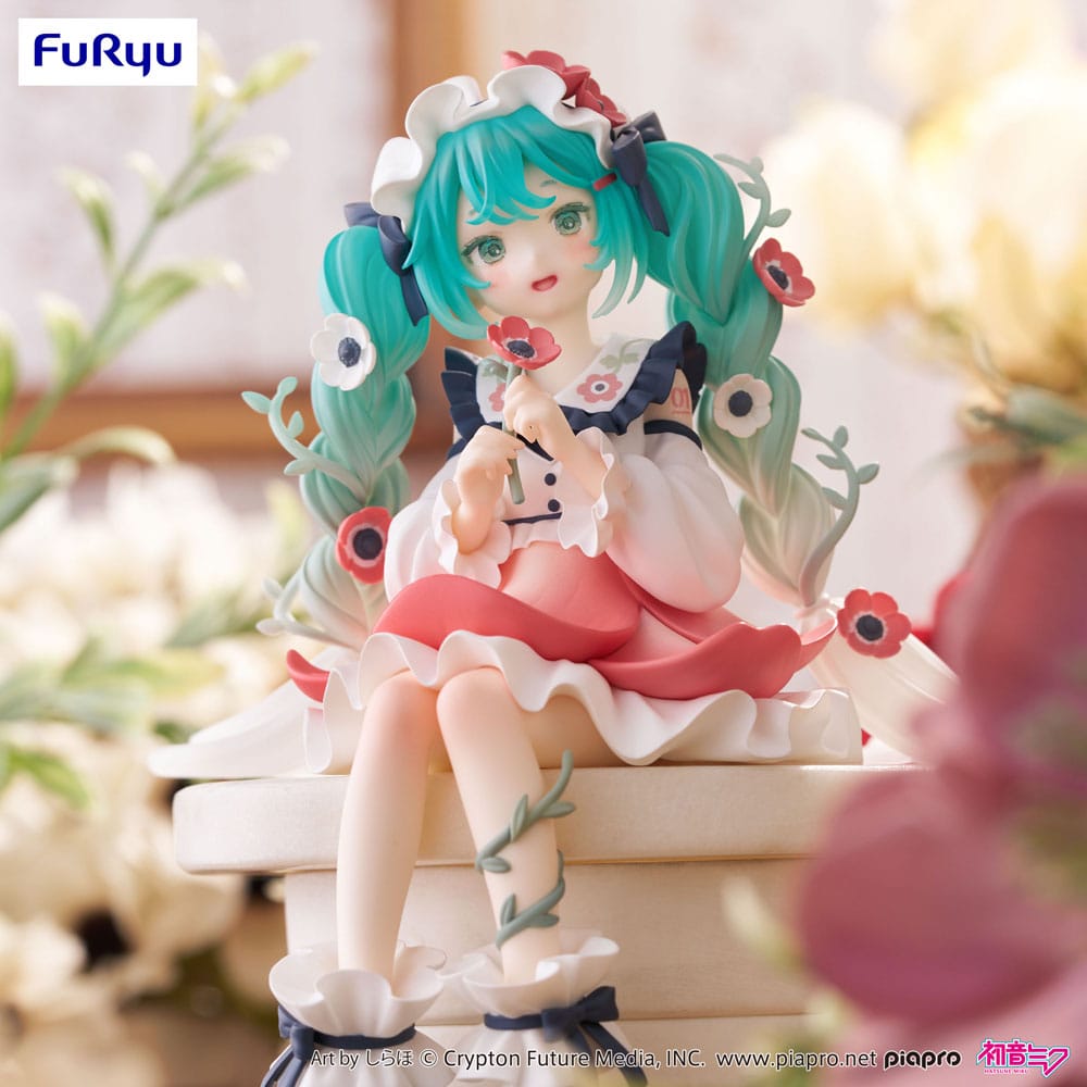 Hatsune Miku Noodle Stopper PVC Figur - Flower Fairy Anemone 14 cm Furyu
