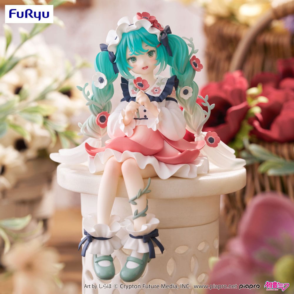 Hatsune Miku Noodle Stopper PVC Figur - Flower Fairy Anemone 14 cm Furyu