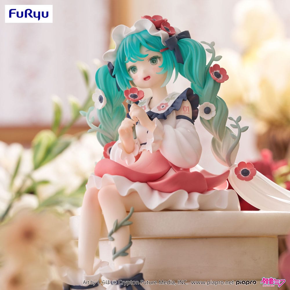 Hatsune Miku Noodle Stopper PVC Figur - Flower Fairy Anemone 14 cm Furyu