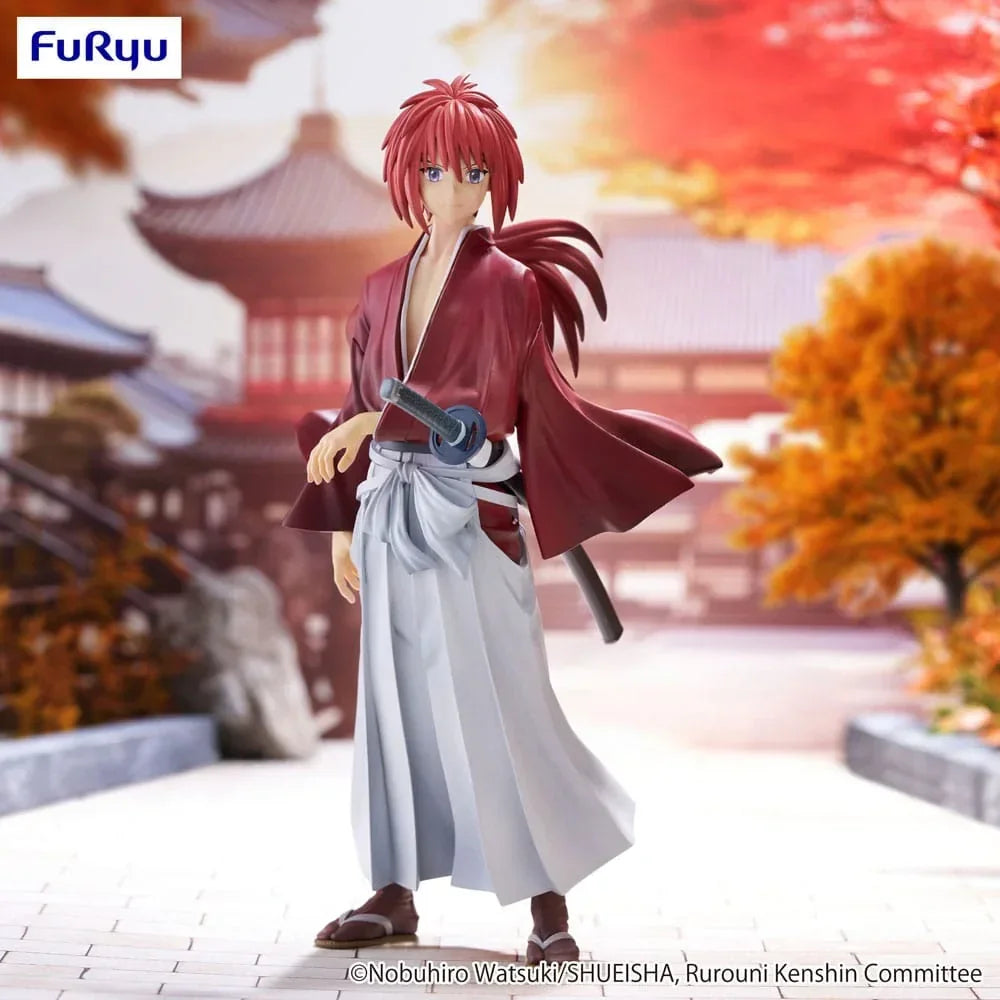 Rurouni Kenshin: Meiji Kenkaku Romantan Trio-Try-iT PVC Figur Kenshin Himura 19 cm Furyu