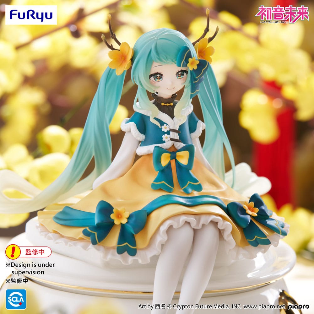 Hatsune Miku Noodle Stopper PVC Figur - Hatsune Miku 2025 Chinese New Year Ver. 14 cm Furyu
