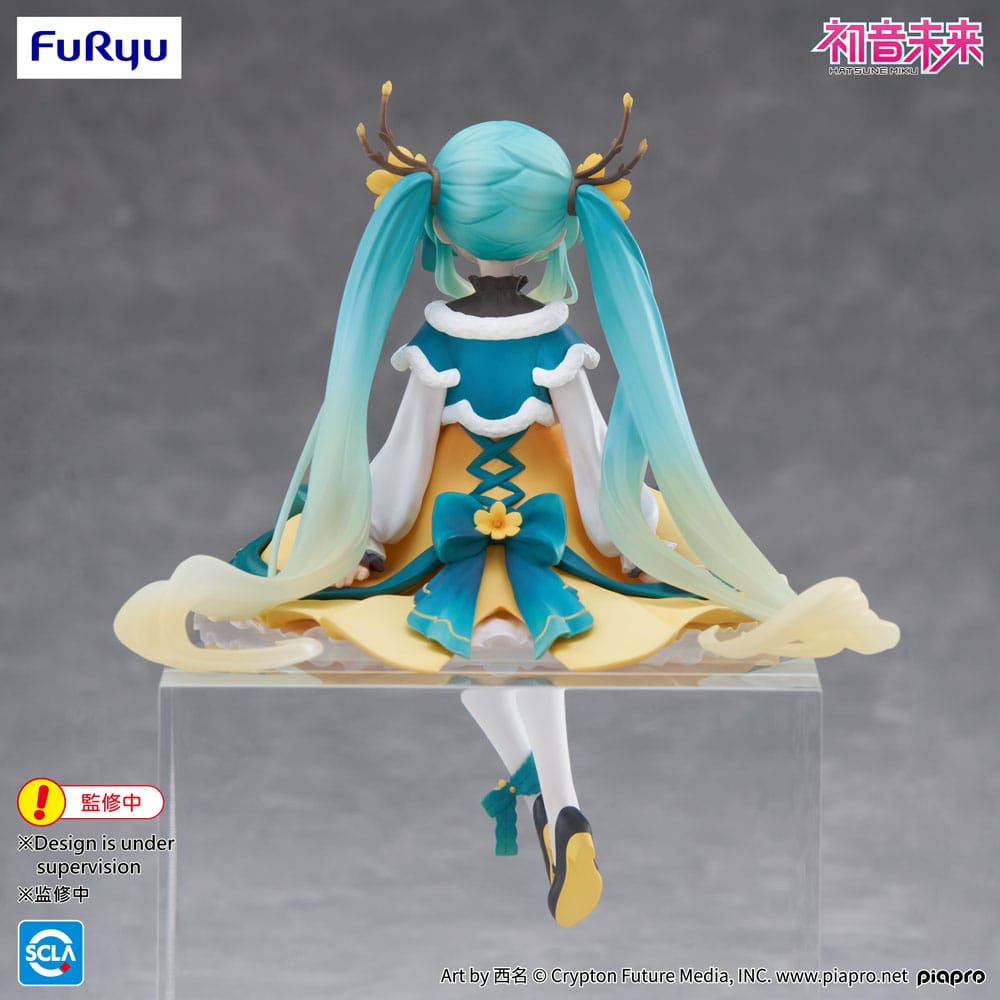 Hatsune Miku Noodle Stopper PVC Figur - Hatsune Miku 2025 Chinese New Year Ver. 14 cm Furyu