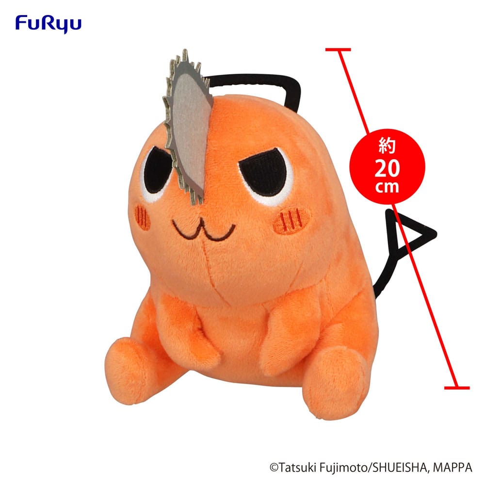 Chainsaw Man Gosedjur Pochita Sitting Naughty 20 cm Furyu