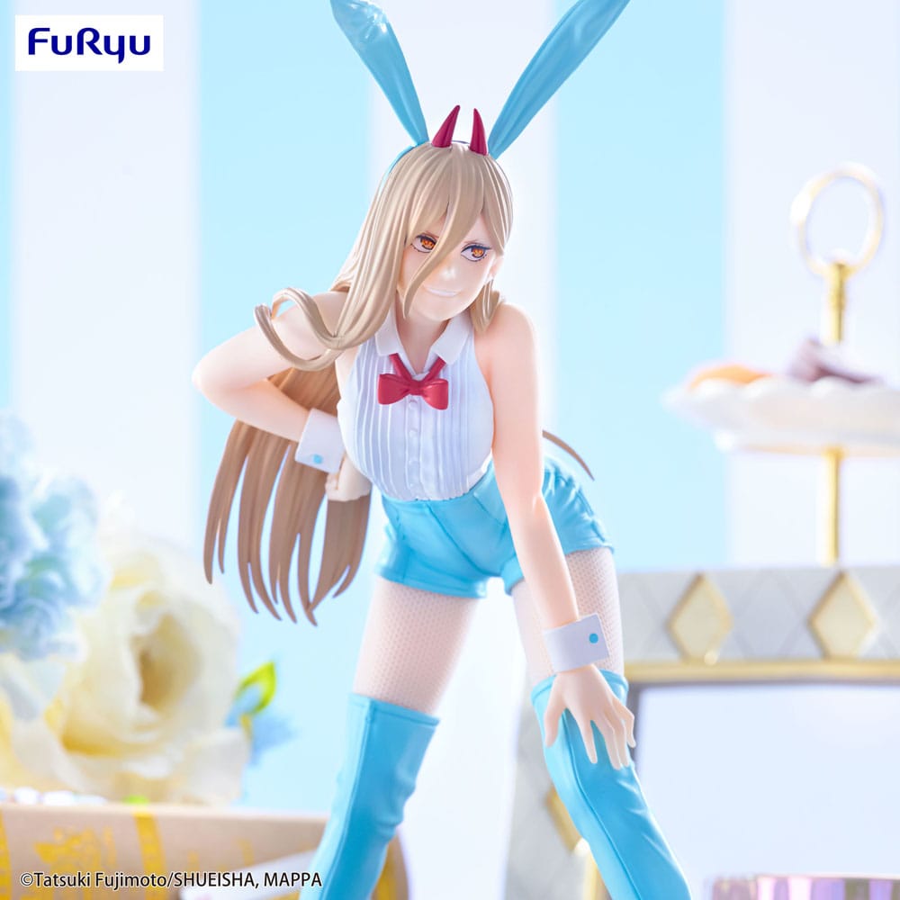 Chainsaw Man BiCute Bunnies PVC Figur Power Light Blue Color Ver. 30 cm Furyu
