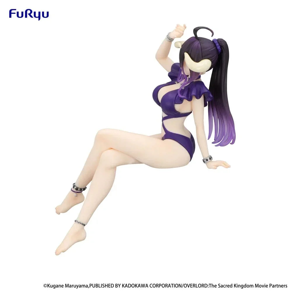 Overlord Noodle Stopper PVC Figur Albedo Swimsuit Dark Purple Color Ver. 16 cm Furyu