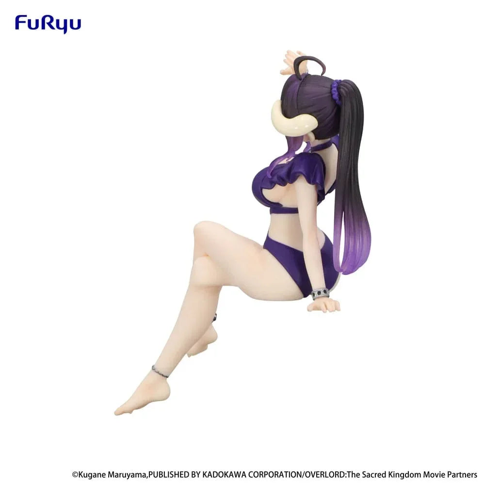 Overlord Noodle Stopper PVC Figur Albedo Swimsuit Dark Purple Color Ver. 16 cm Furyu