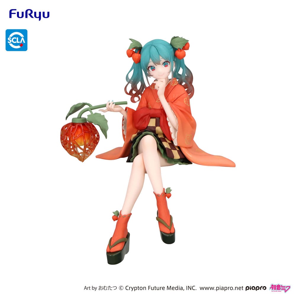 Hatsune Miku Noodle Stopper PVC Figur Blomsterfe 15 cm