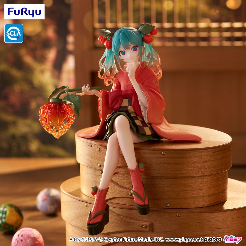Hatsune Miku Noodle Stopper PVC Figur Flower Fairy Winter Cherry 15 cm